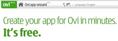 Create Nokia Ovi App