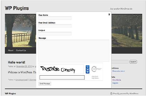 Contact Dialog plugin