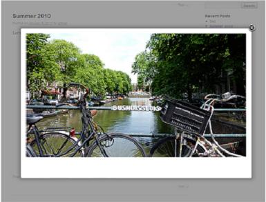 Polaroid Gallery plugin
