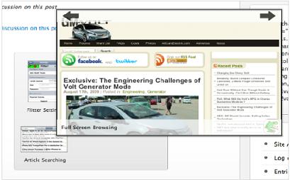 Preview of  Gallery and Caption extension