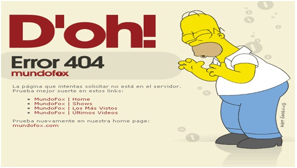 Error 404 customized