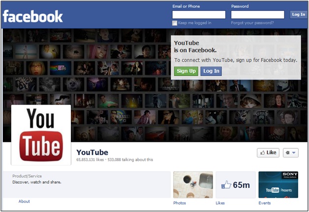YouTube Facebook