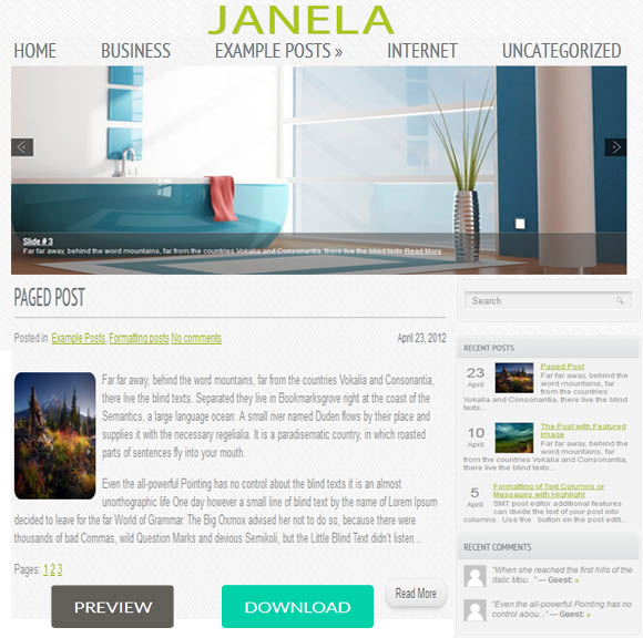 Janela Real Estate Theme