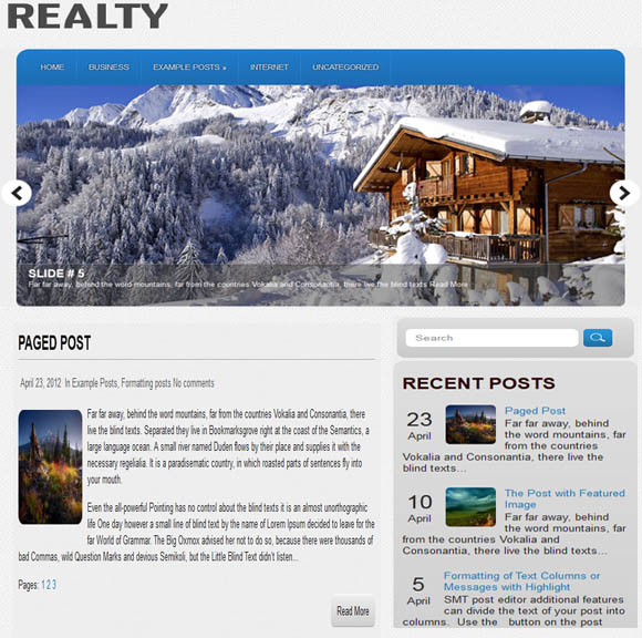 Realty Real Estate Theme