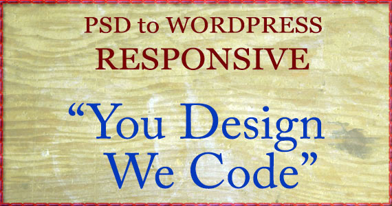 responsive psd to wordpress