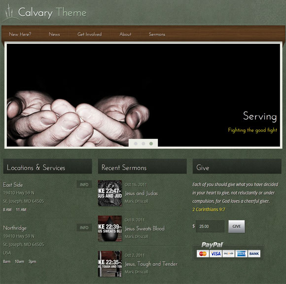 Cavalry WordPress Theme