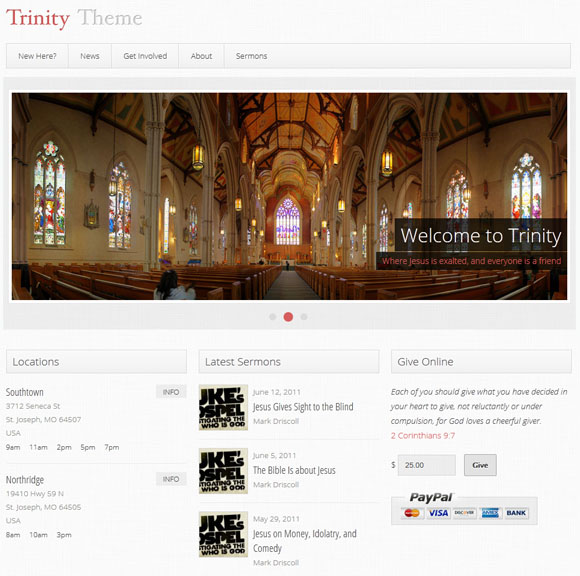 Trinity WordPress Theme