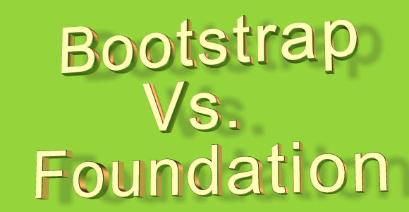 Bootstrap Vs Foundation