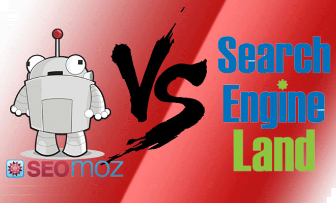 Search Engine Land vs. SEOmoz