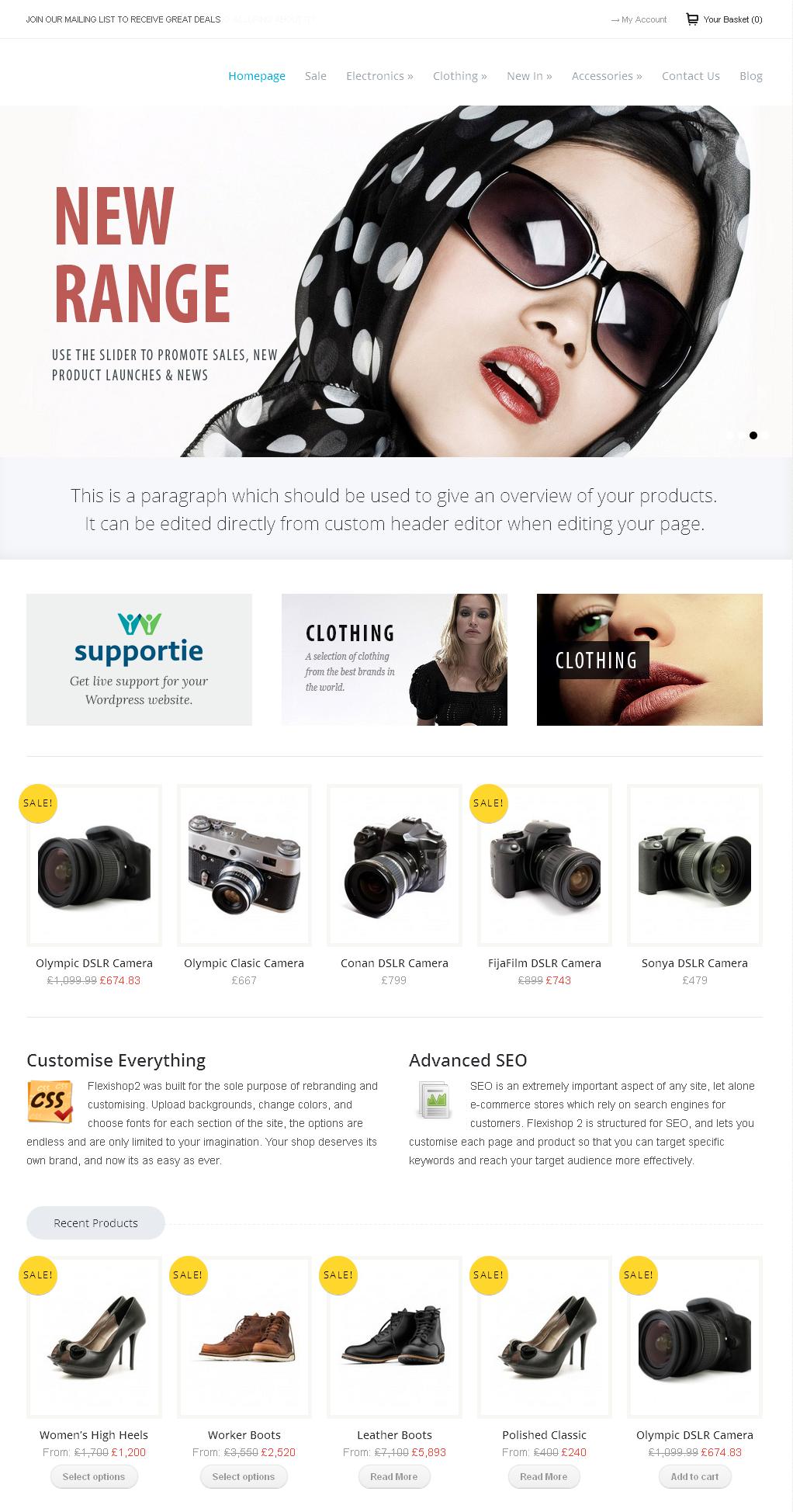 FlexiShop - eCommerce Theme