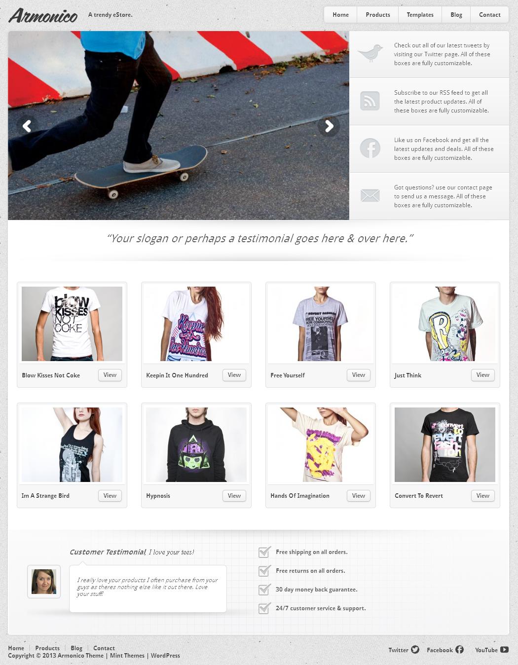Armonico - eCommerce Theme