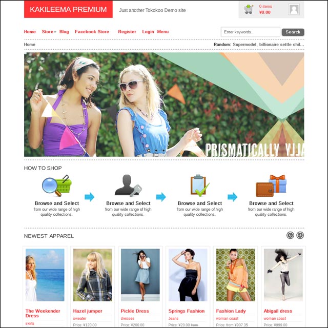 kakileema - eCommerce theme