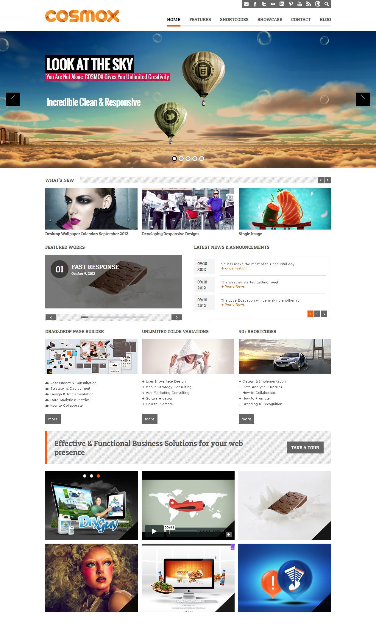 Cosmox - eCommerce Theme