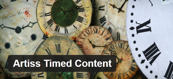 artiss-timed-content-wordpress-plugin