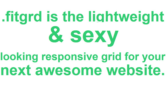 Fitgrid Responsive Framework