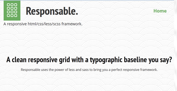 Responsable Responsive Framework