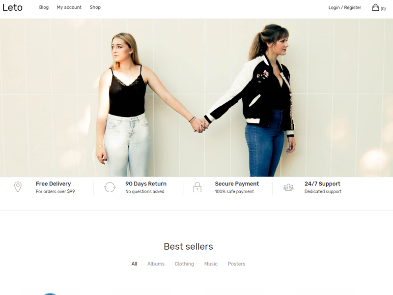 Leto WordPress Theme