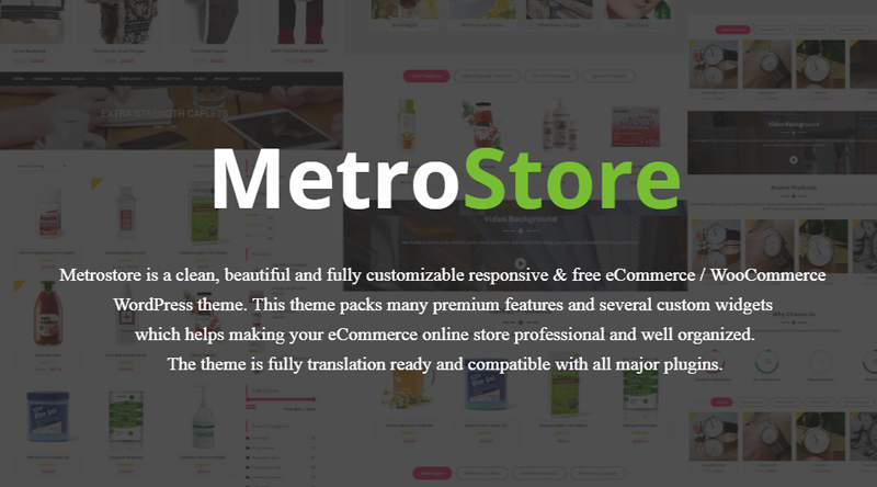 MetroStore WordPress Theme
