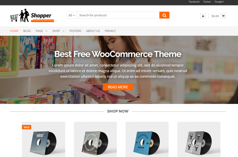 Shopper WordPress Theme