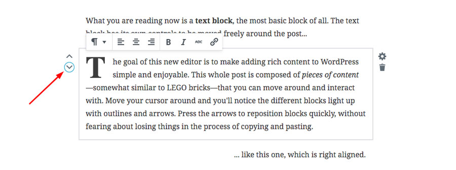 WordPress 5.0 - Block Based Writing