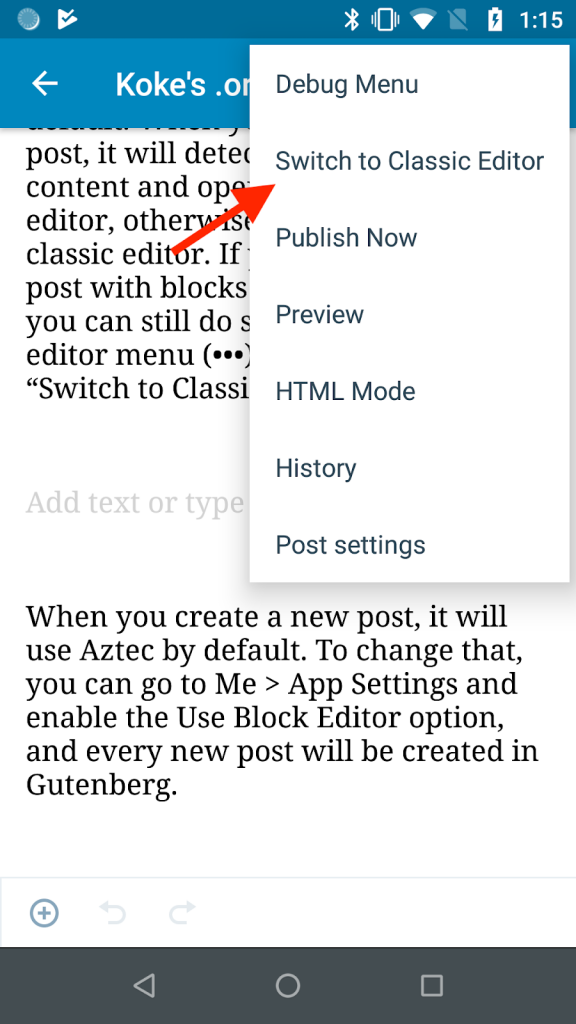 WordPress 5.2 Features