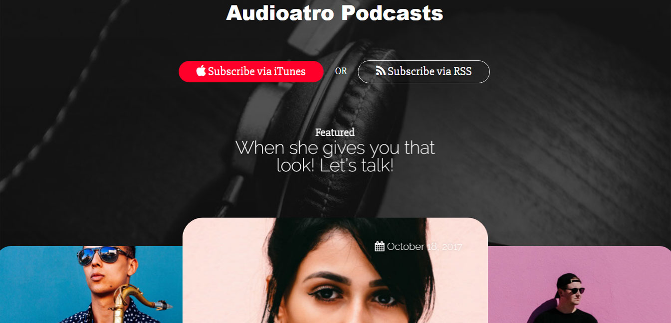 Audioatro WordPress Theme