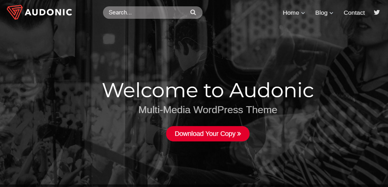Audonic Podcast WordPress Theme