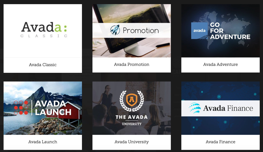 Avada WordPress theme