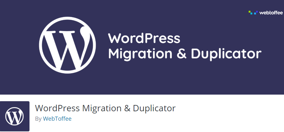 WordPress Migration and Duplicator