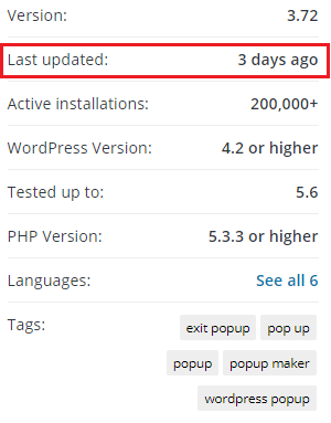WordPress Plugin Update