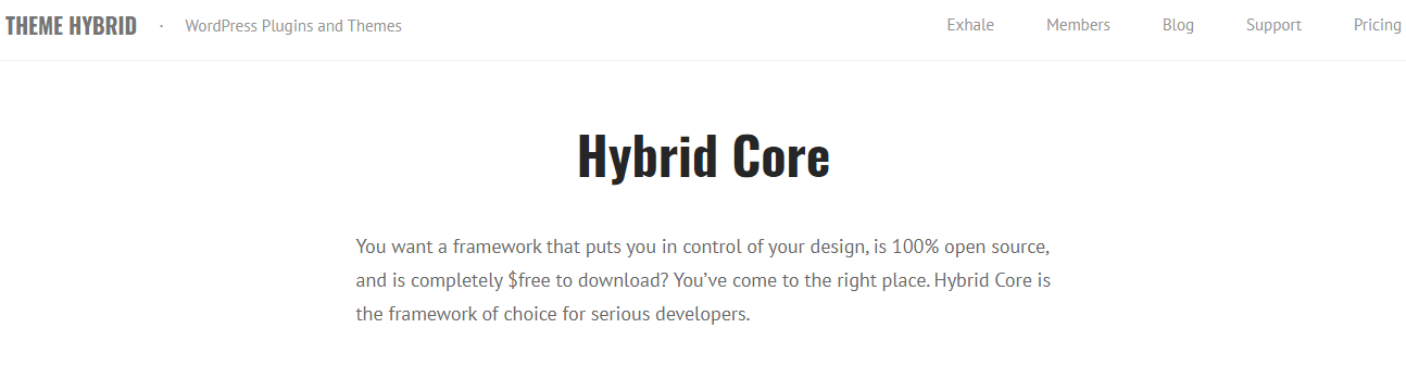 Hybrid Core