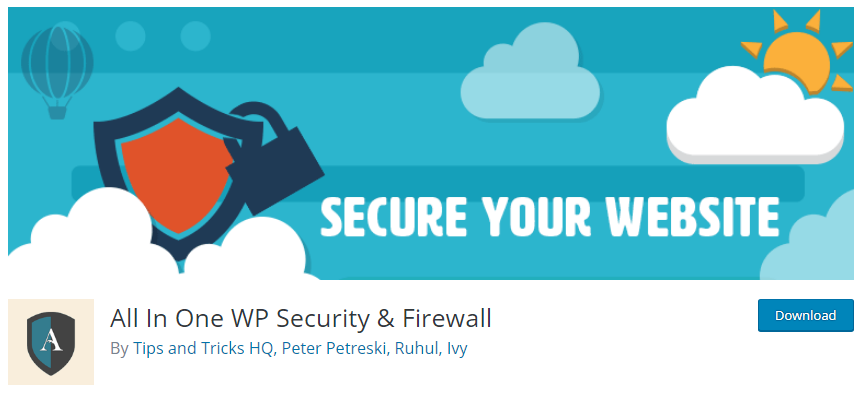 All In One WP Security & Firewall