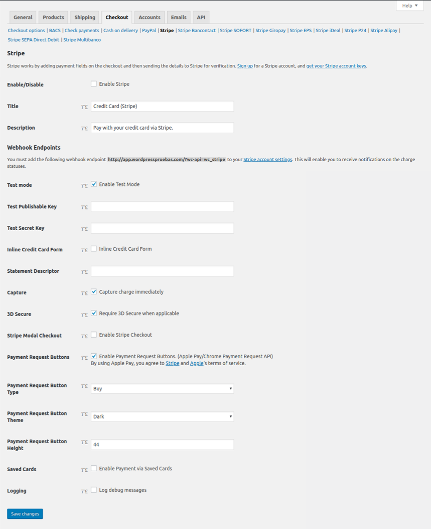 Stripe Payment Gateway Plugin
