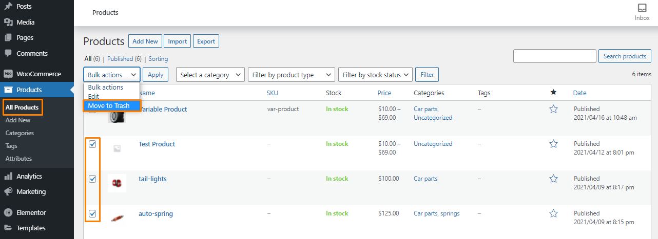 Store Products